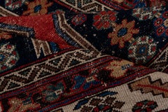 Malayer Rug in Blue Red Design 1920