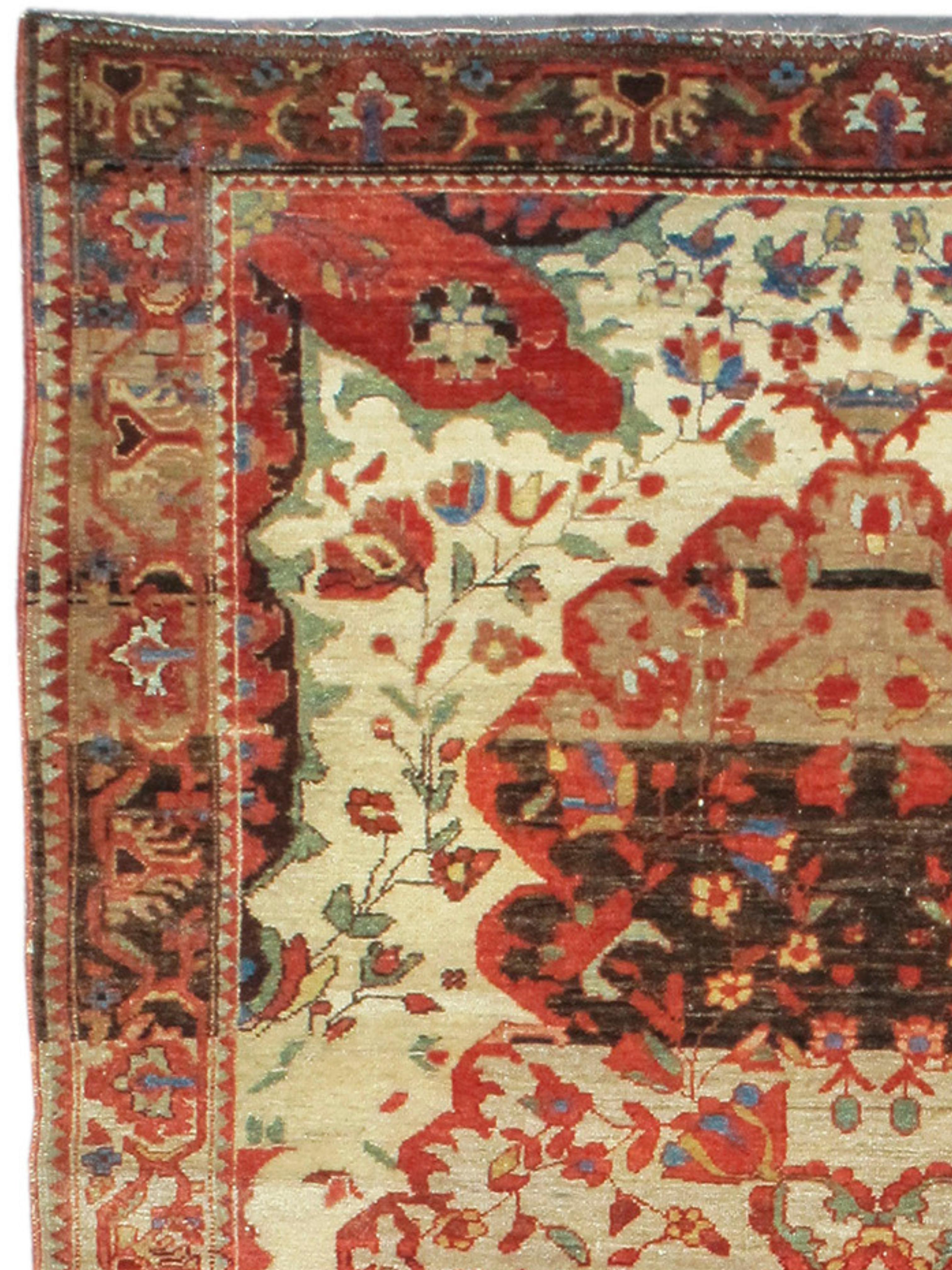 Alfombra Malayer, finales del siglo XIX en Bueno estado para la venta en San Francisco, CA