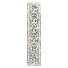 Malayer Runner with a Floral Design