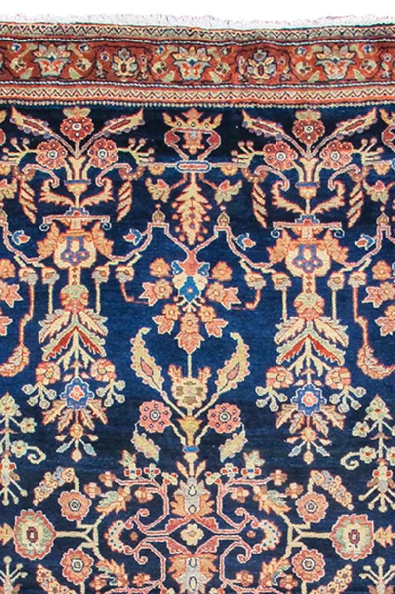Persian Malayer Sarouk rug.