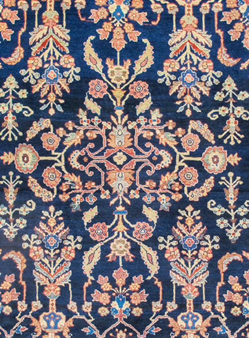 Malayer Sarouk Rug In Excellent Condition For Sale In San Francisco, CA
