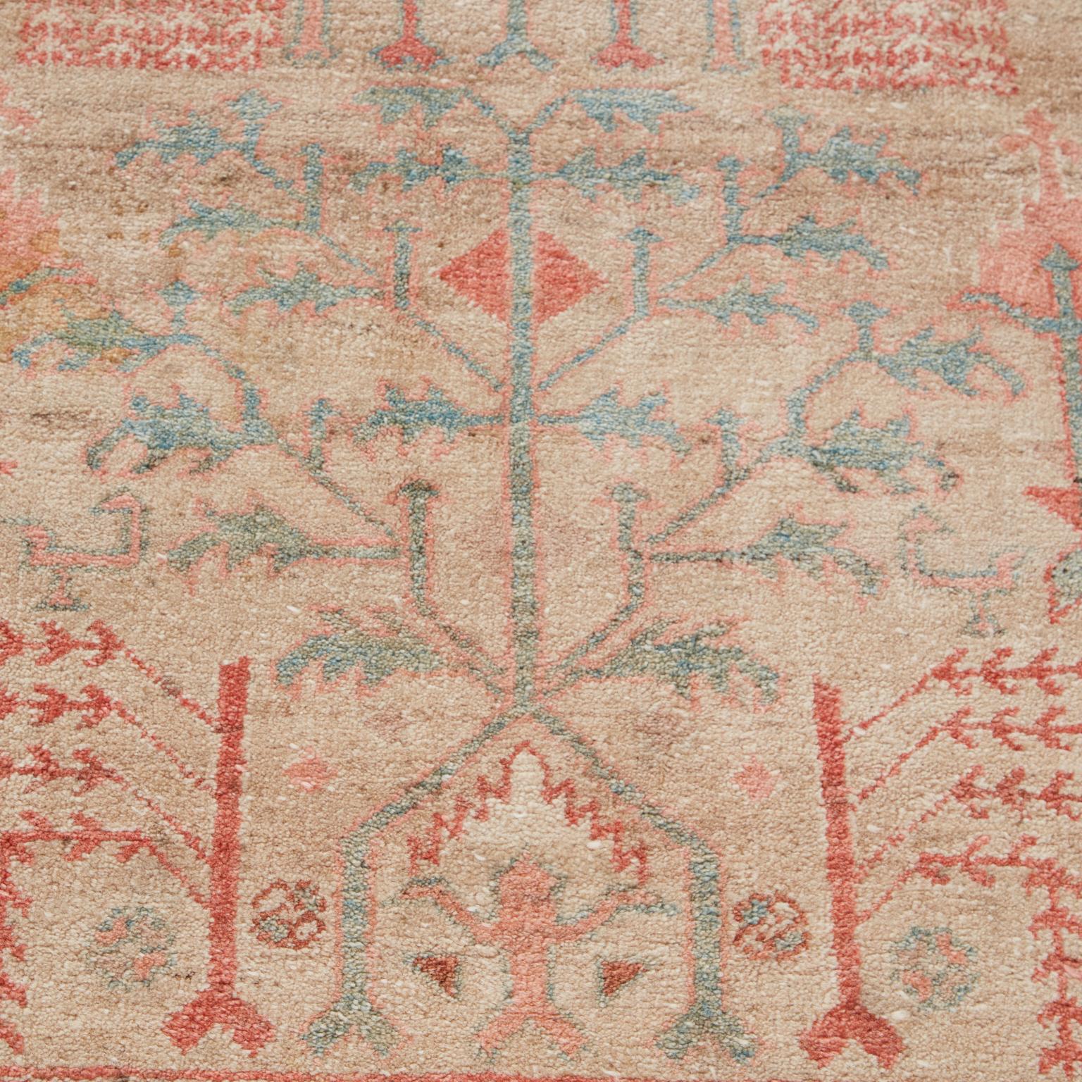 Malayer Style Rug Weeping Willow Tree of Life Design 7