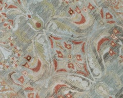 Malayer with an Antique Wash in Blue and Green c.1920