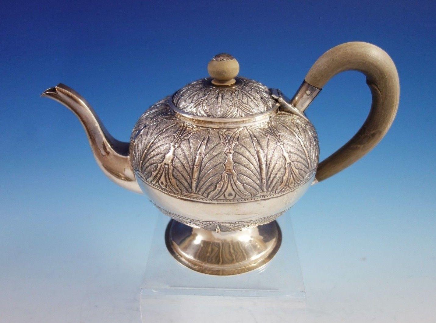 Malaysian sterling silver tea set 7-piece gift to Walter Mondale VP of USA Malaysian sterling silver 7-piece sterling silver tea set. This set was a gift from the President of Malaysia to Walter Mondale, Vice President of the USA, on 2/11/1967. This