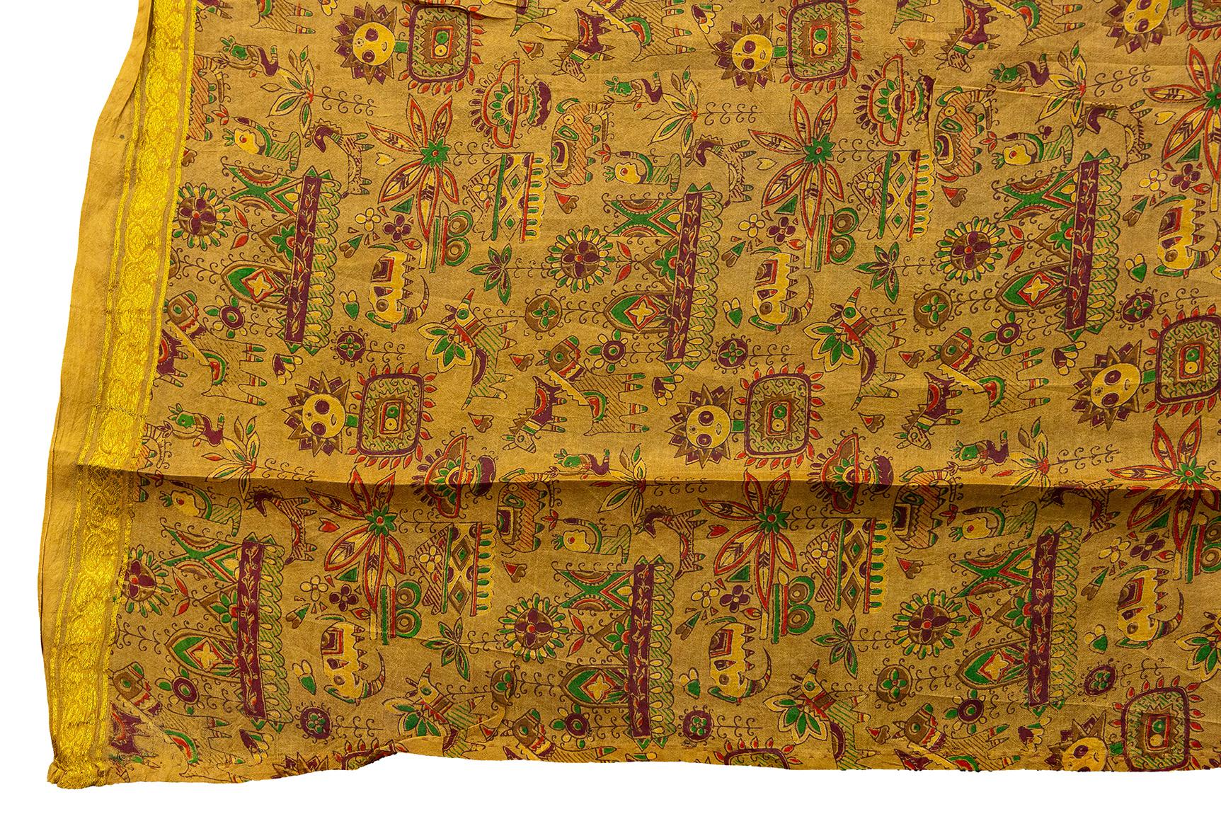 Hand-Crafted Malaysian Textile Special Design Silk For Sale