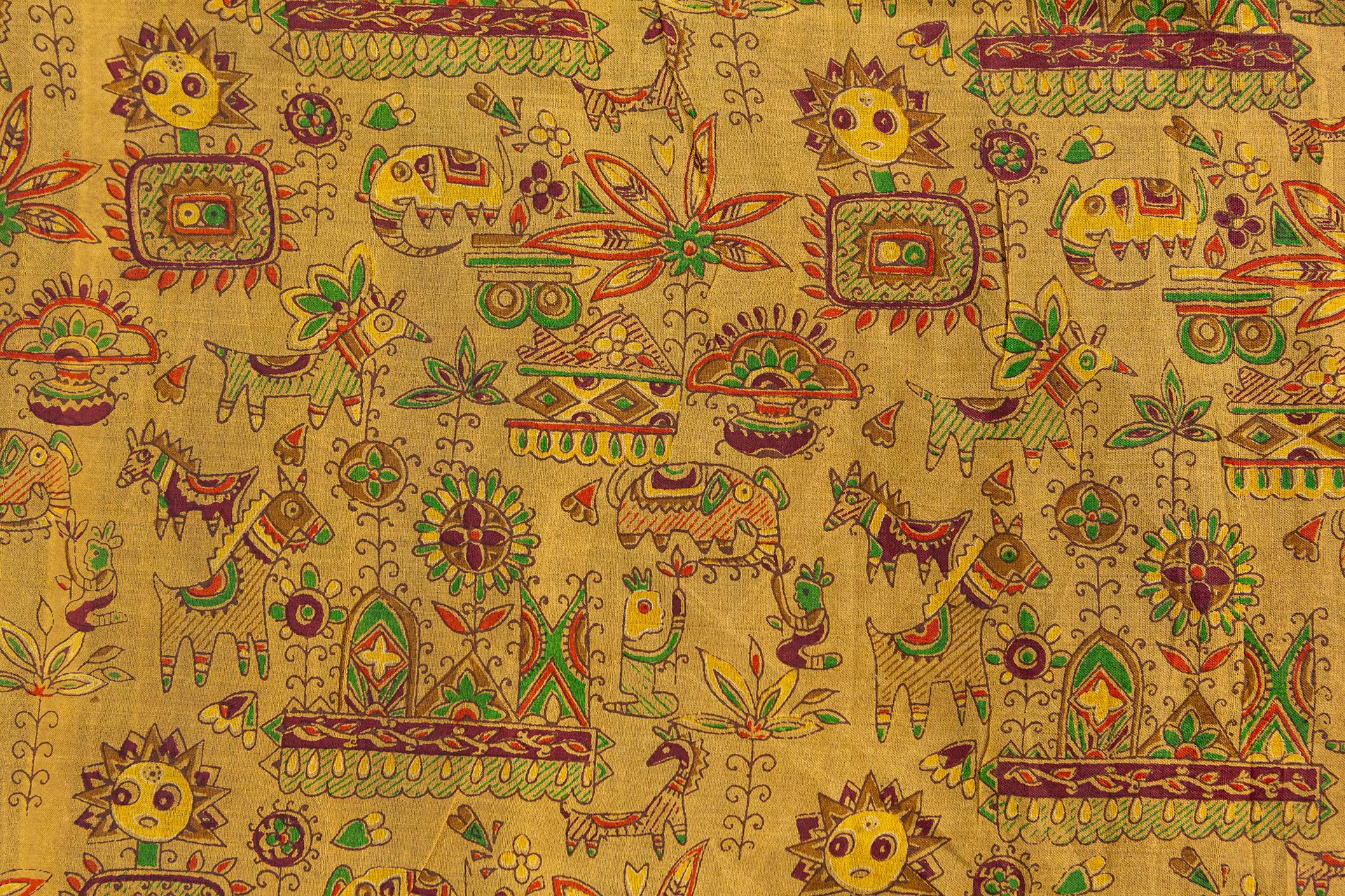19th Century Malaysian Textile Special Design Silk For Sale
