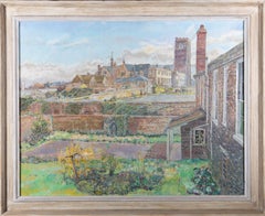 Malcolm A.P. Ferguson RWA (1913-2007) - 1974 Oil, View from the Garden