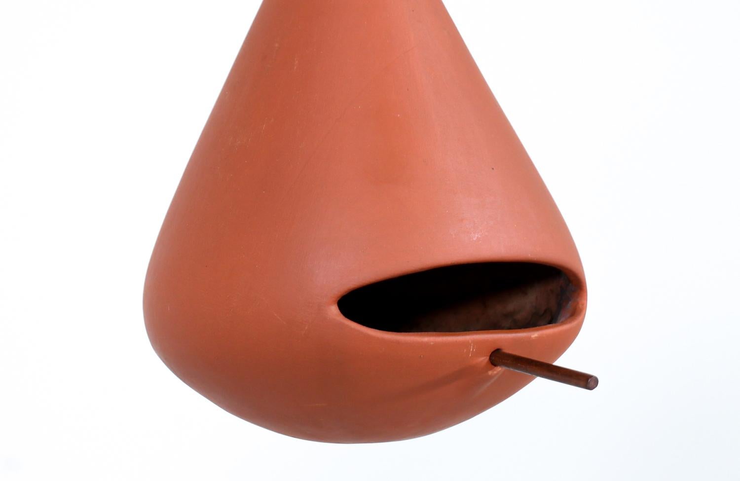 Mid-20th Century Malcolm Leland Hanging Bird Shelter for Architectural Pottery For Sale