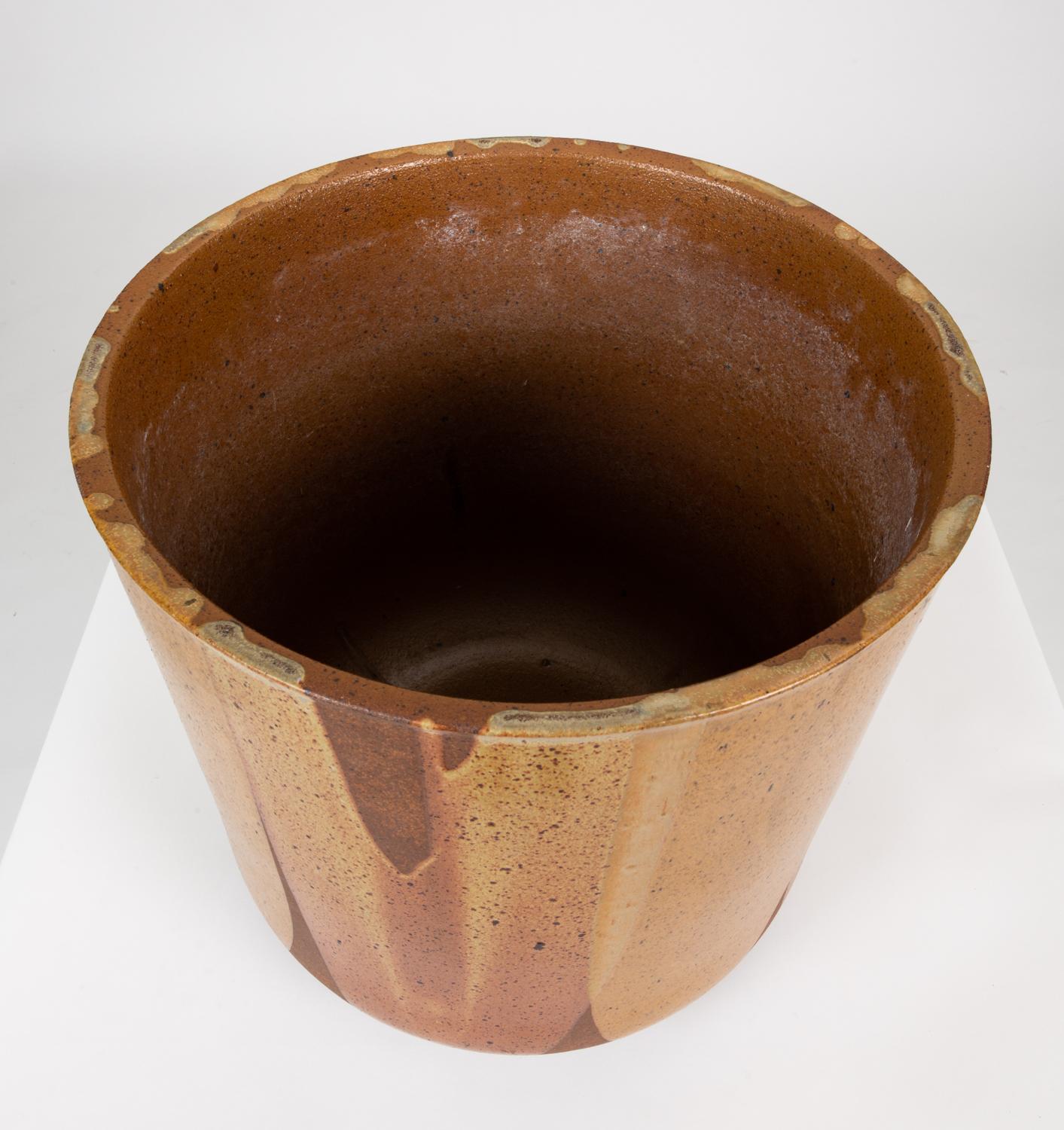 Mid-20th Century David Cressey LT-24 Flame-Glazed Planter for Architectural Pottery