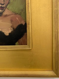 "Model Study, " Modern, Figurative, Portraiture, Painting