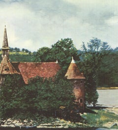 Malcolm Morley 'Rhine Chateau' HAND SIGNED Limited Edition