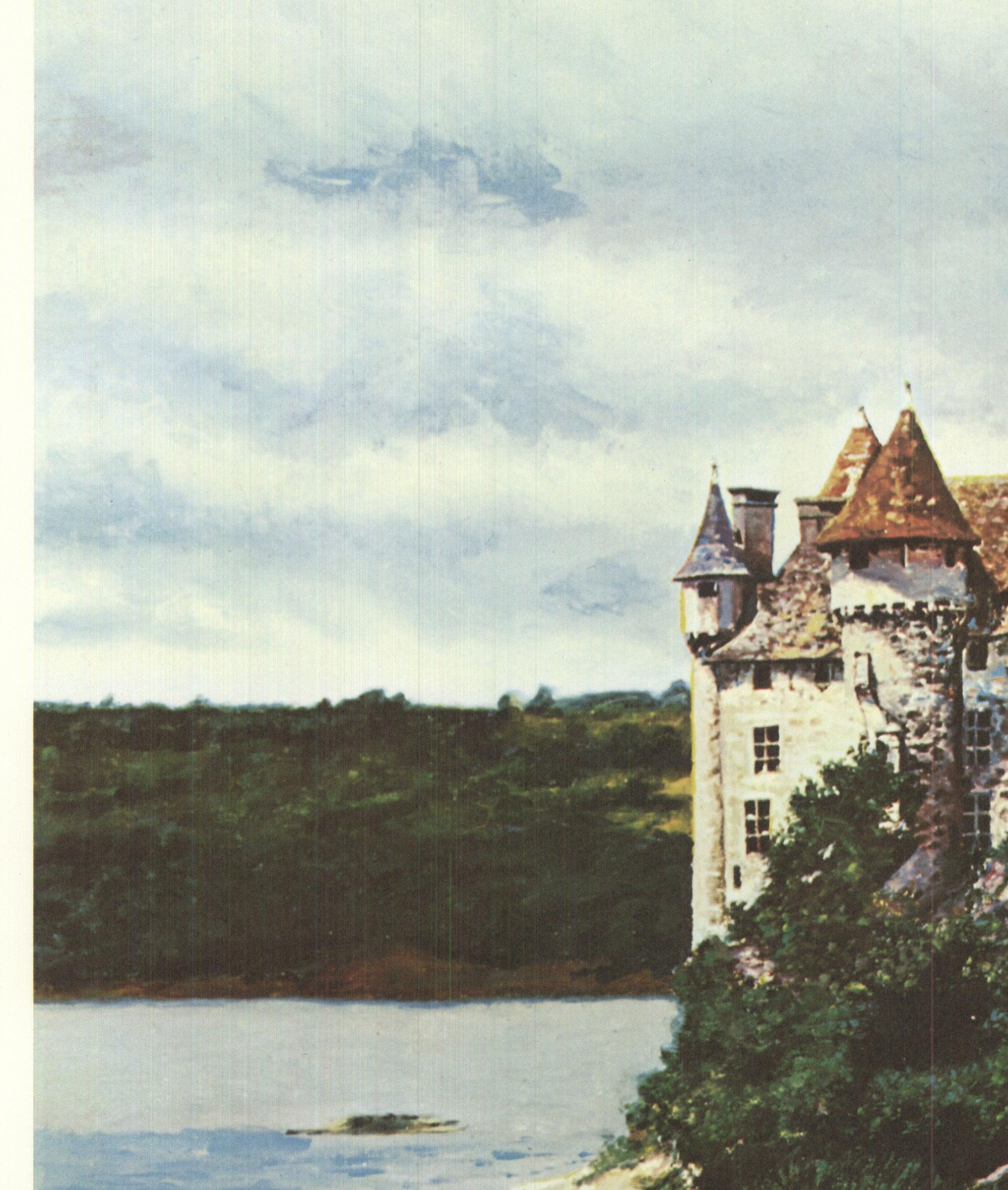 Malcolm Morley 'Rhine Chateau' HAND SIGNED Limited Edition For Sale 3