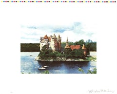 Malcolm Morley 'Rhine Chateau' Edizione limitata firmata a mano