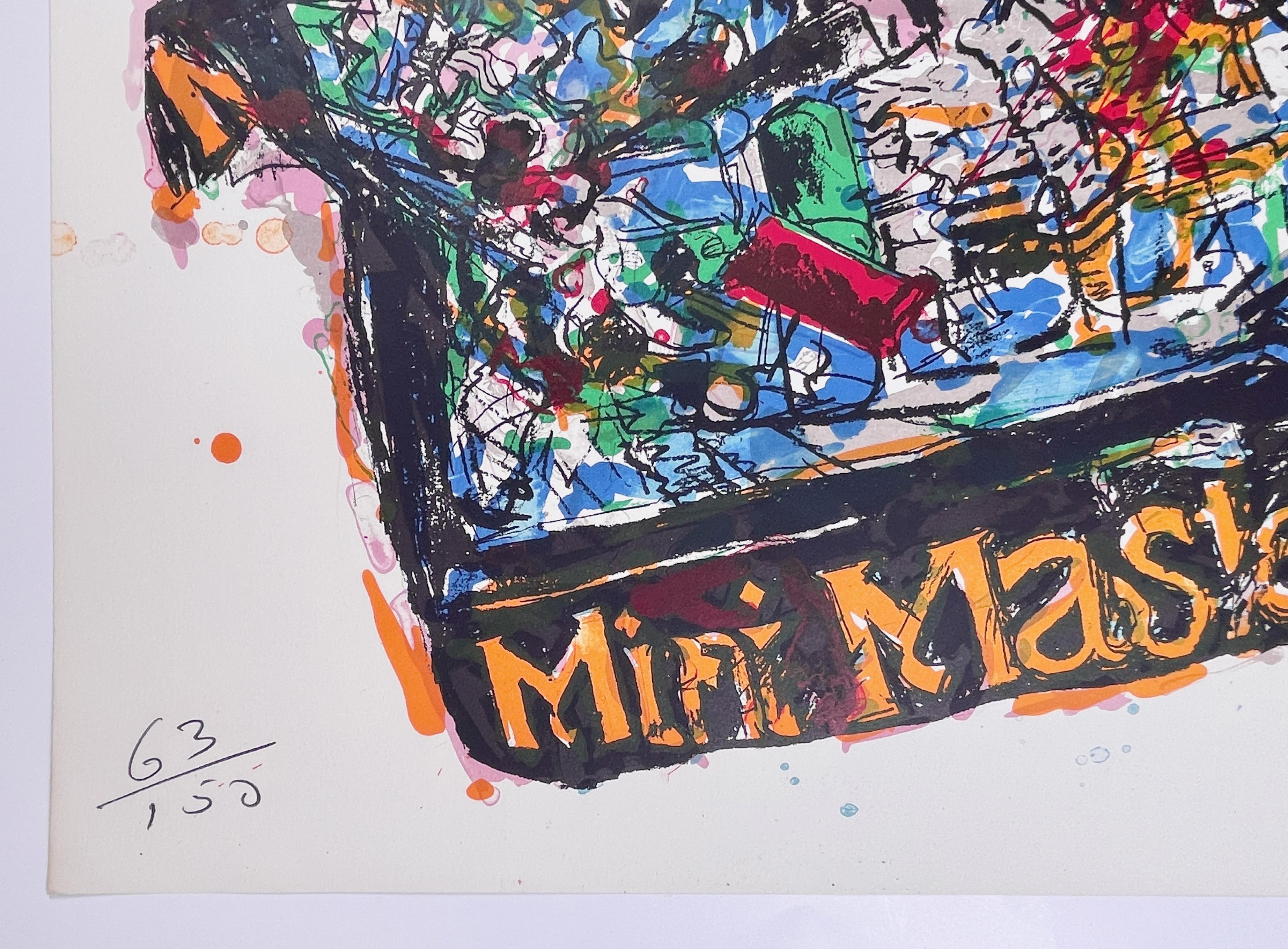 Arles/Miami by Malcolm Morley Miami beach postcard portfolio Van Gogh Arles For Sale 5