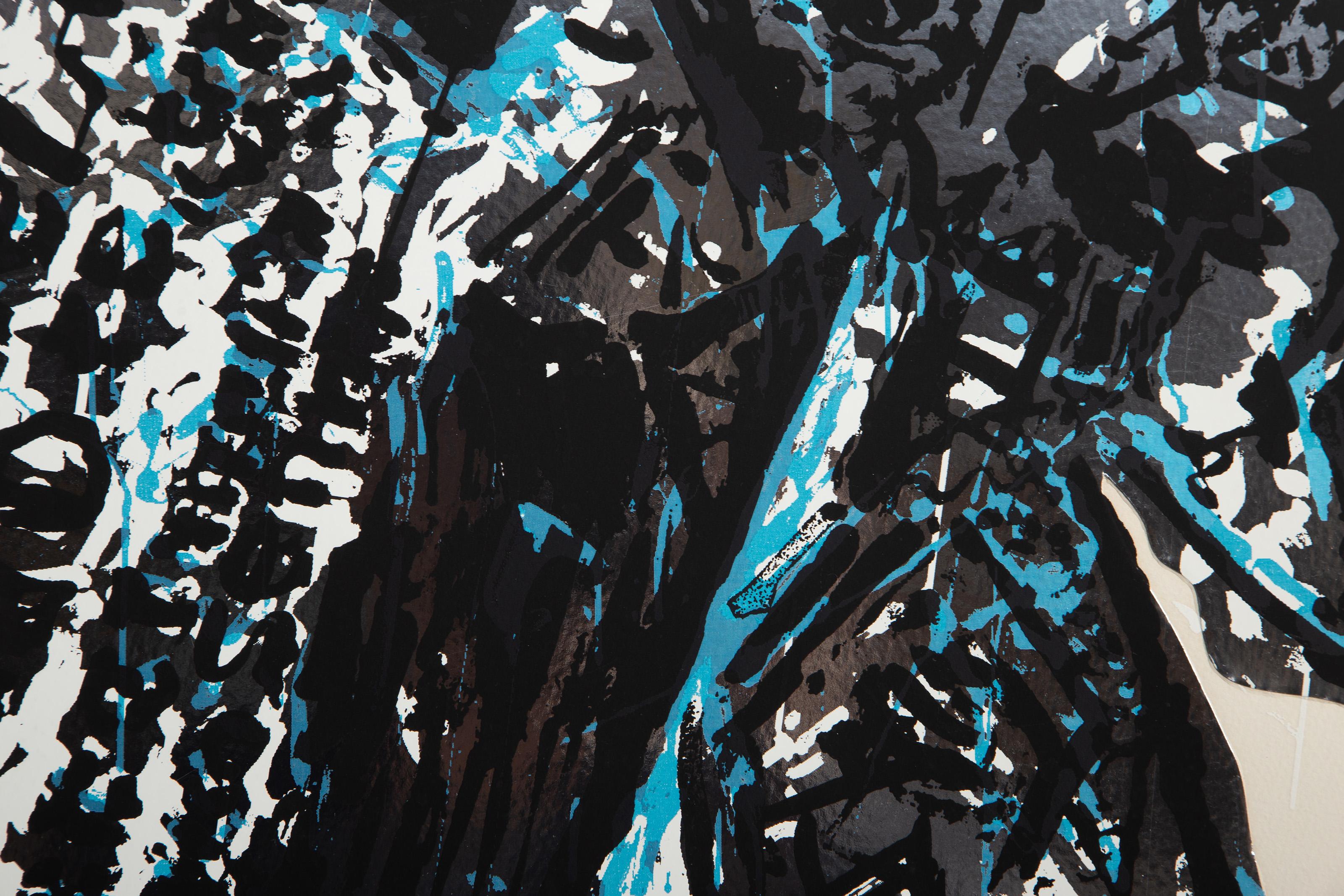 Abstrakt-expressionistischer Raumteiler „Asteroid“ von Malcolm Morley im Angebot 1