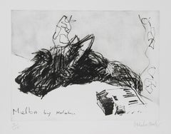 Gravure « Melba by Malcolm » par Malcolm Morley