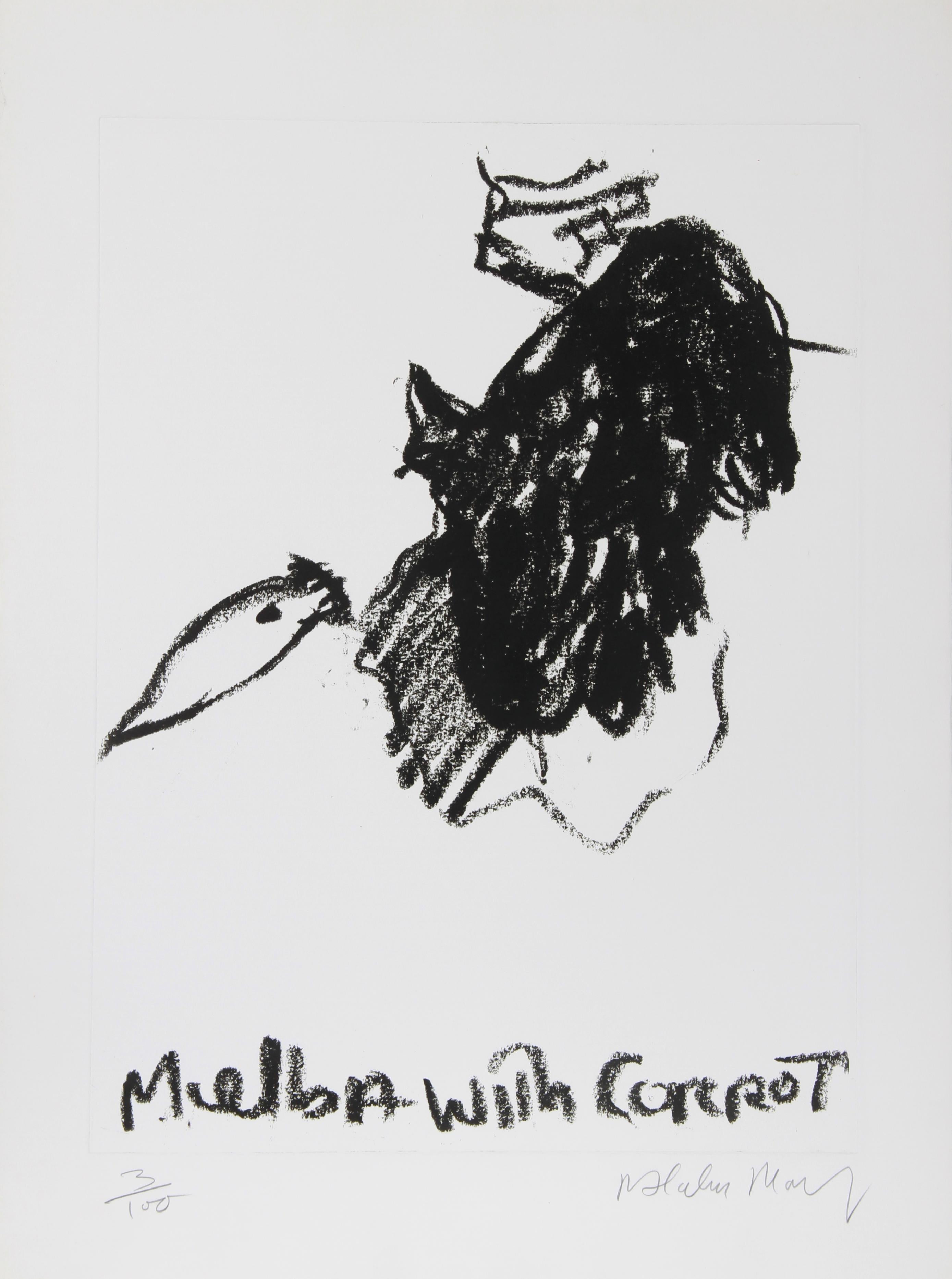 Artista: Malcolm Morley, Británico (1931 - 2018)
Título Melba con zanahoria
Técnica: Aguafuerte, firmado y numerado a lápiz
Edición: 100
Tamaño de la imagen: 22 x 17,5 pulgadas
Tamaño: 76,2 cm x 55,88 cm (30 pulg. x 22 pulg.)