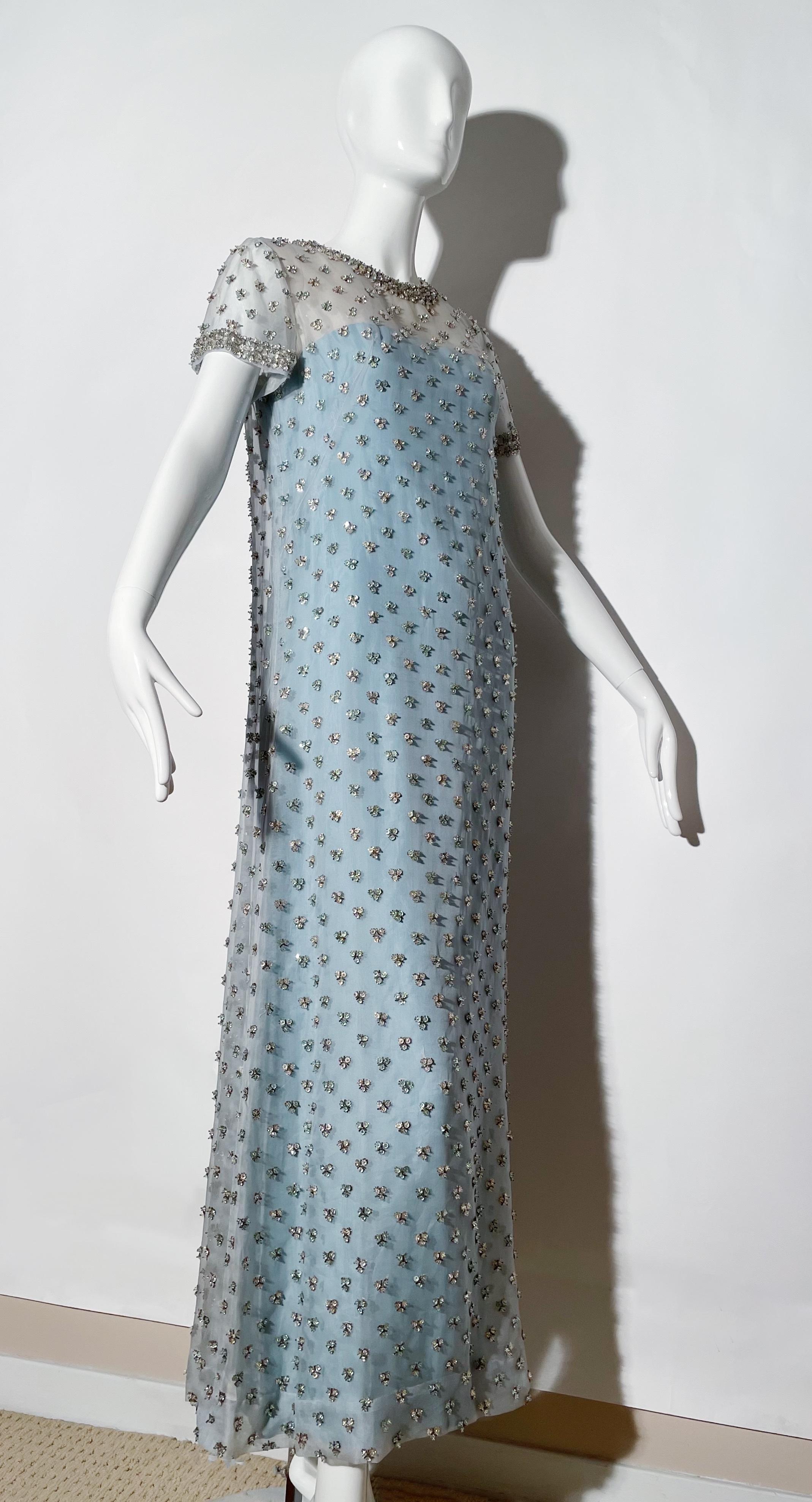 Women's Malcolm Starr Beaded Gown 