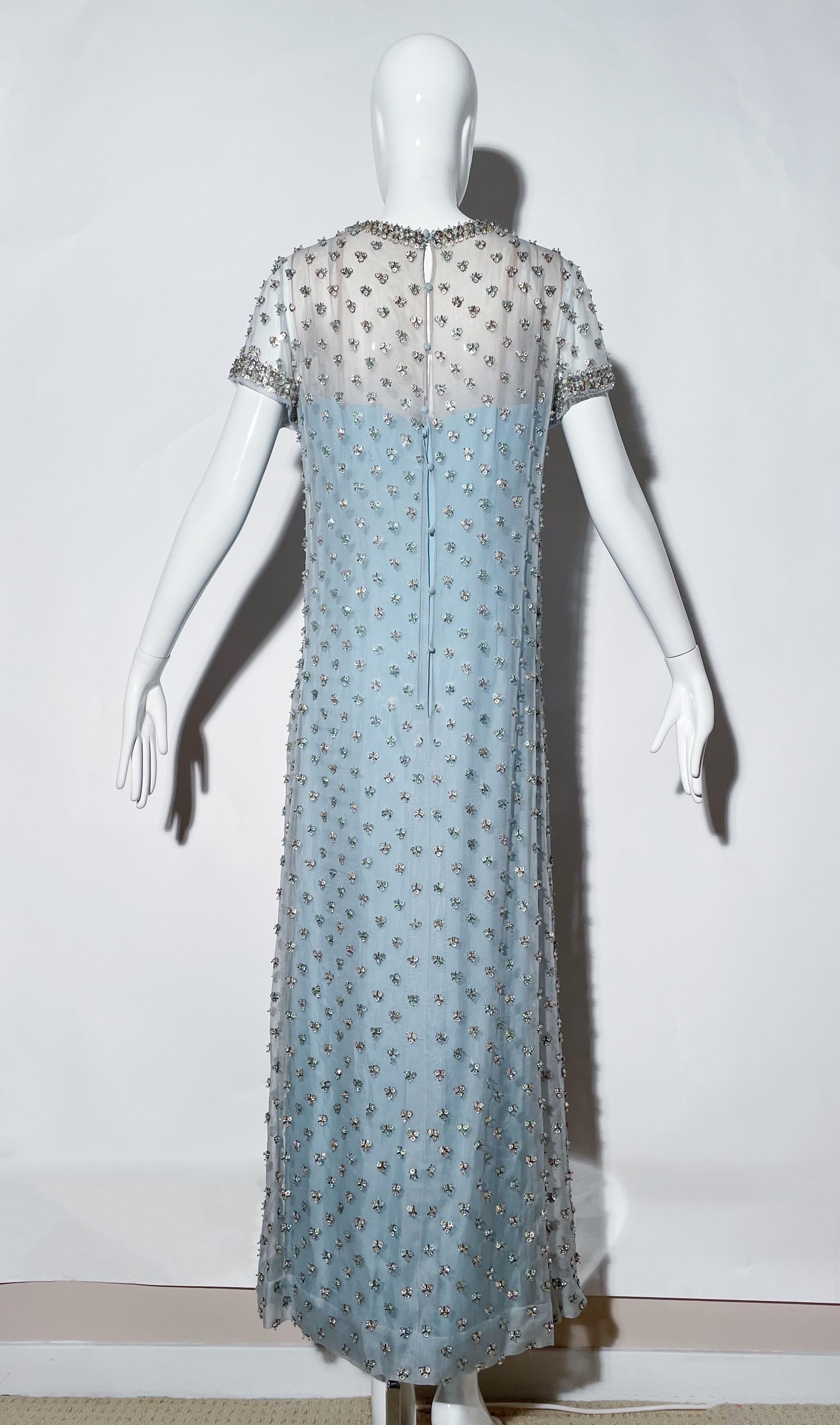 Malcolm Starr Beaded Gown  2