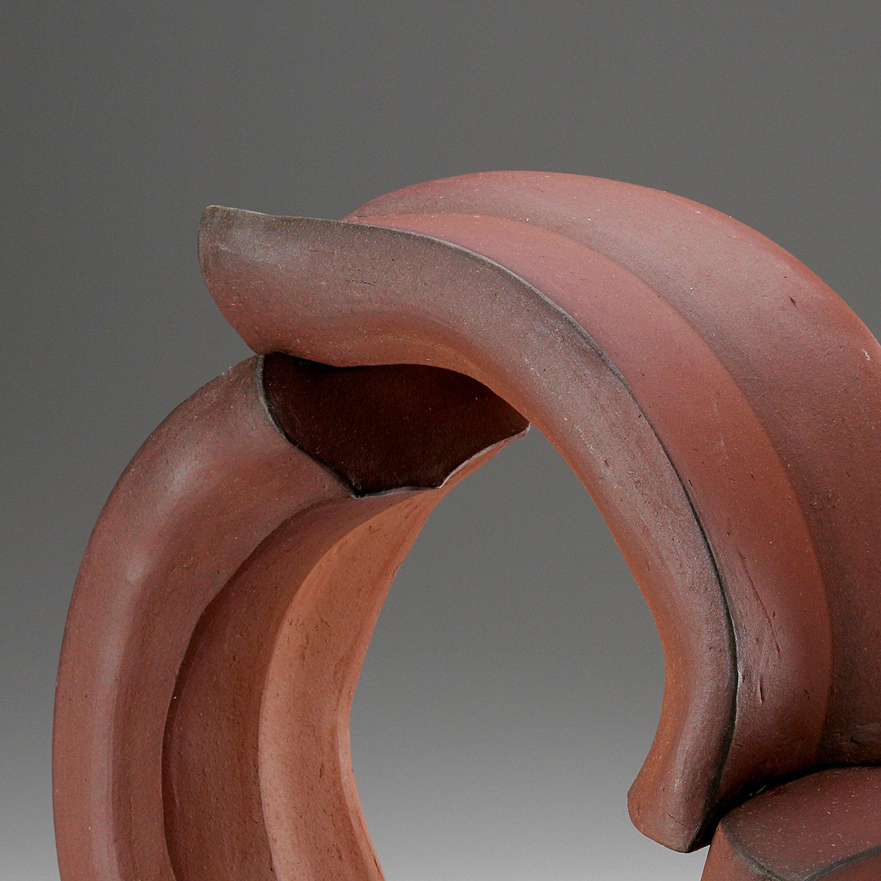 Three Part Ring - Contemporary Sculpture by Malcolm Wright