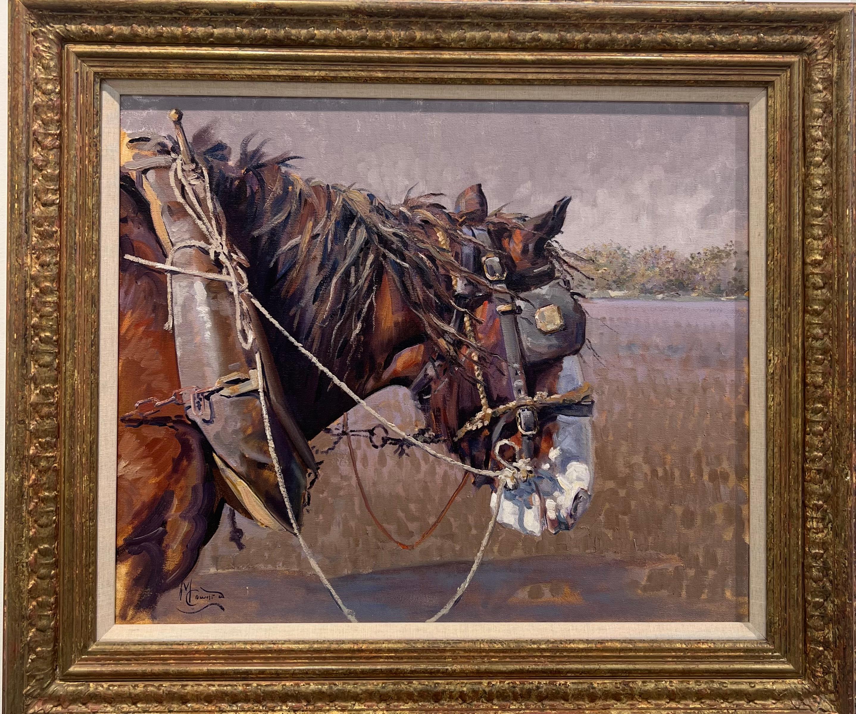 Draft Horse - Painting by Malcom Coward