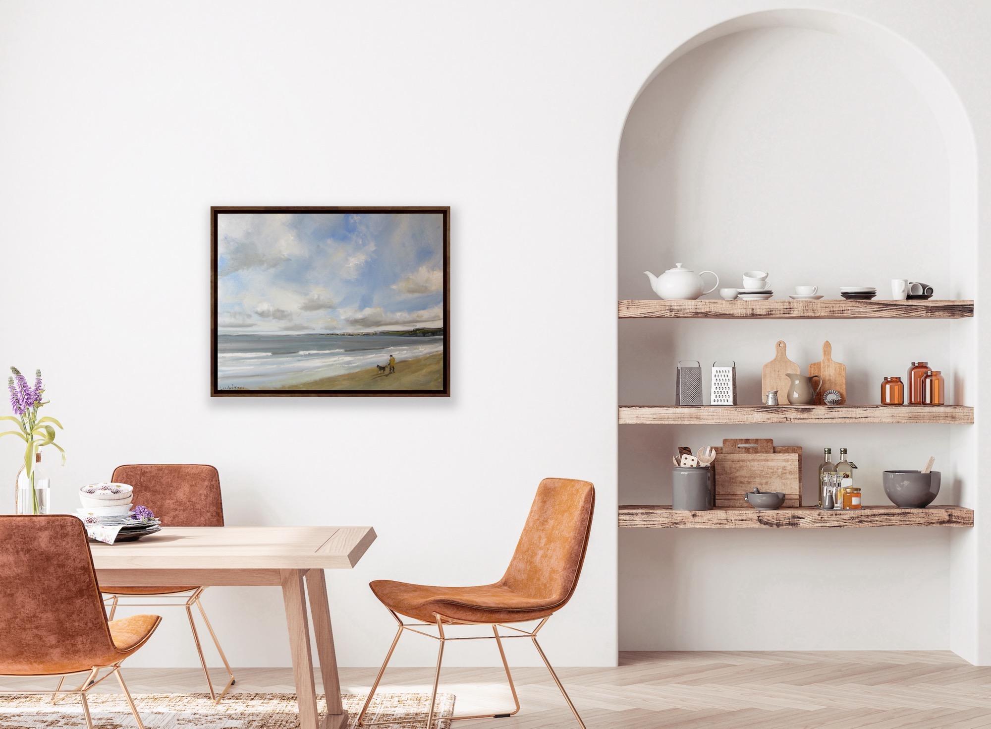 Bahía de Filey, 19 de marzo, Pintura original, Paisaje, Paisaje marino, Playa en venta 6