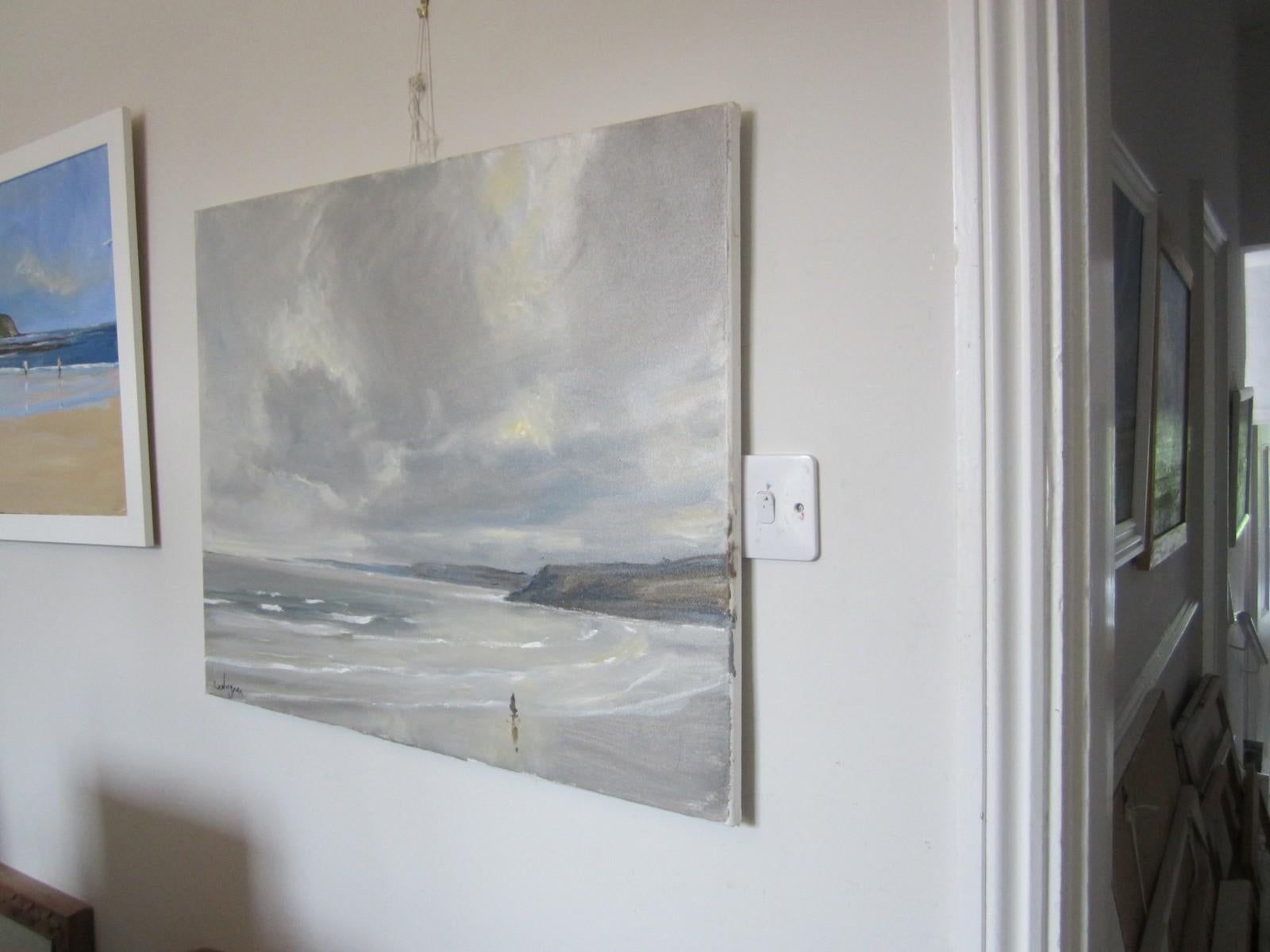 Scarborough, 10 dicembre, quadro originale, contemporaneo, paesaggio - Painting Contemporaneo di Malcom Ludvigsen
