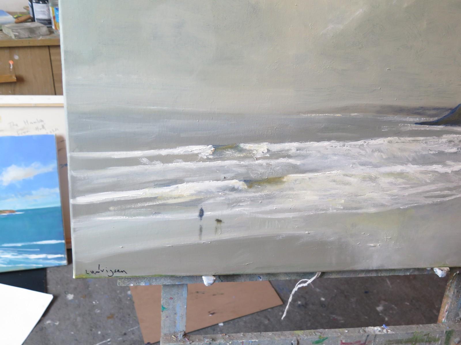 Scarborough, 10 dicembre, quadro originale, contemporaneo, paesaggio in vendita 6