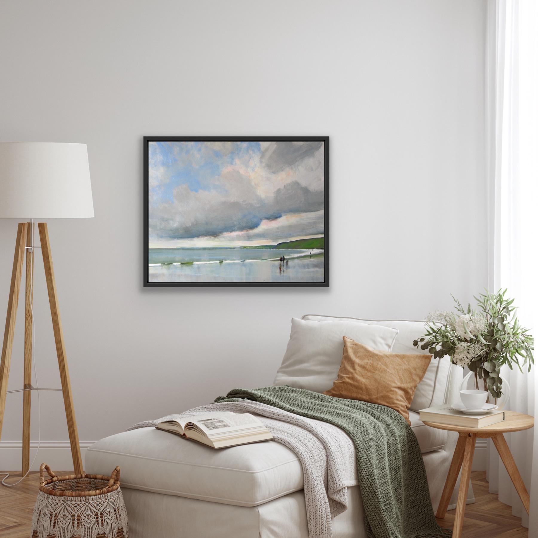 Scarborough, 22 de julio, Pintura original, Paisaje, Paisaje marino, Playa en venta 5
