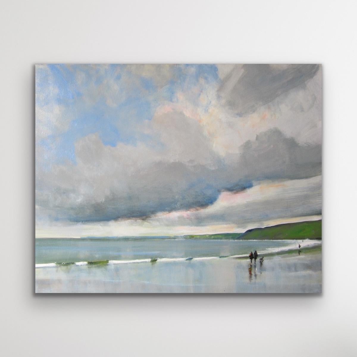 Scarborough, 22 de julio, Pintura original, Paisaje, Paisaje marino, Playa en venta 2