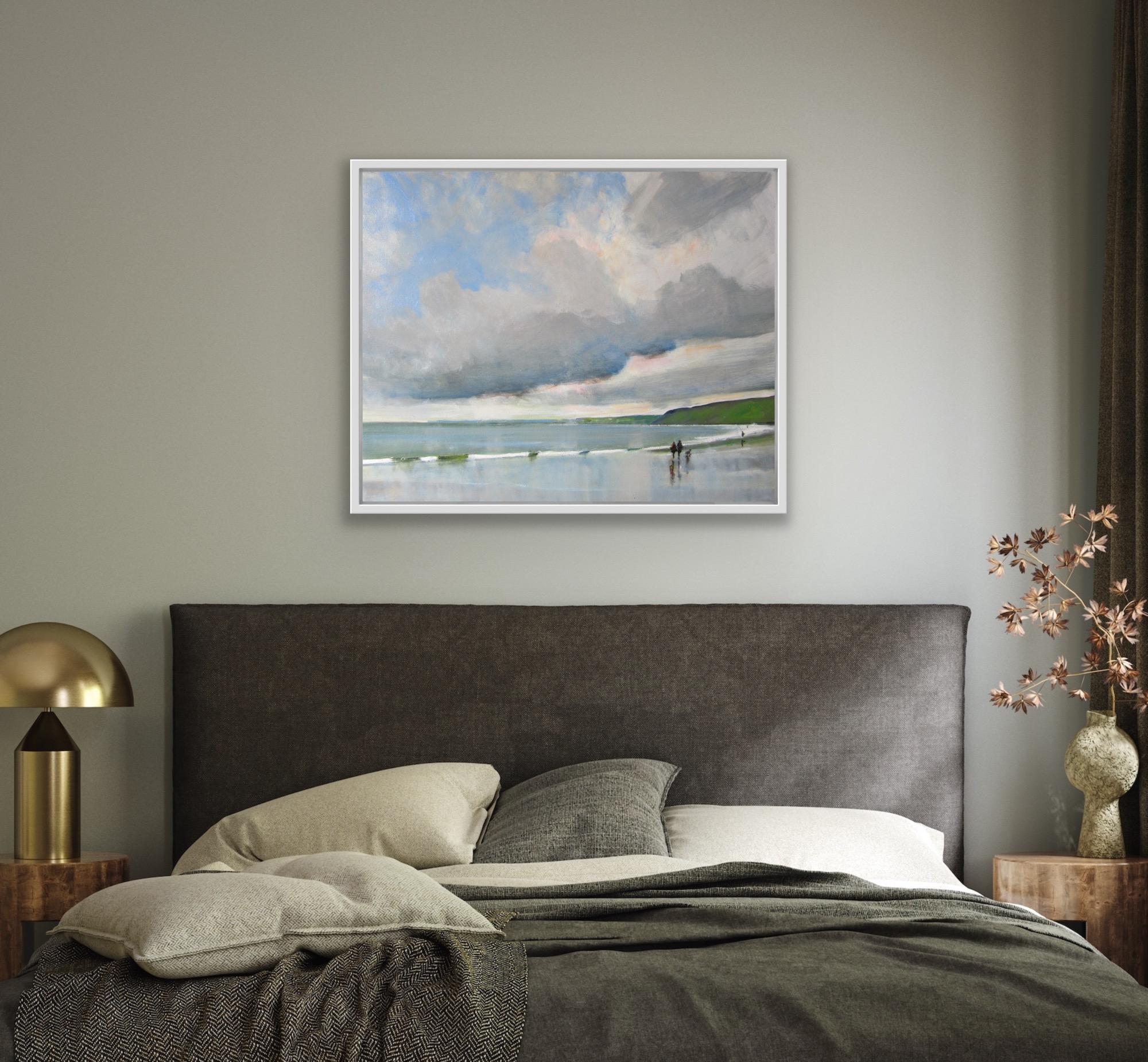 Scarborough, 22 de julio, Pintura original, Paisaje, Paisaje marino, Playa en venta 3