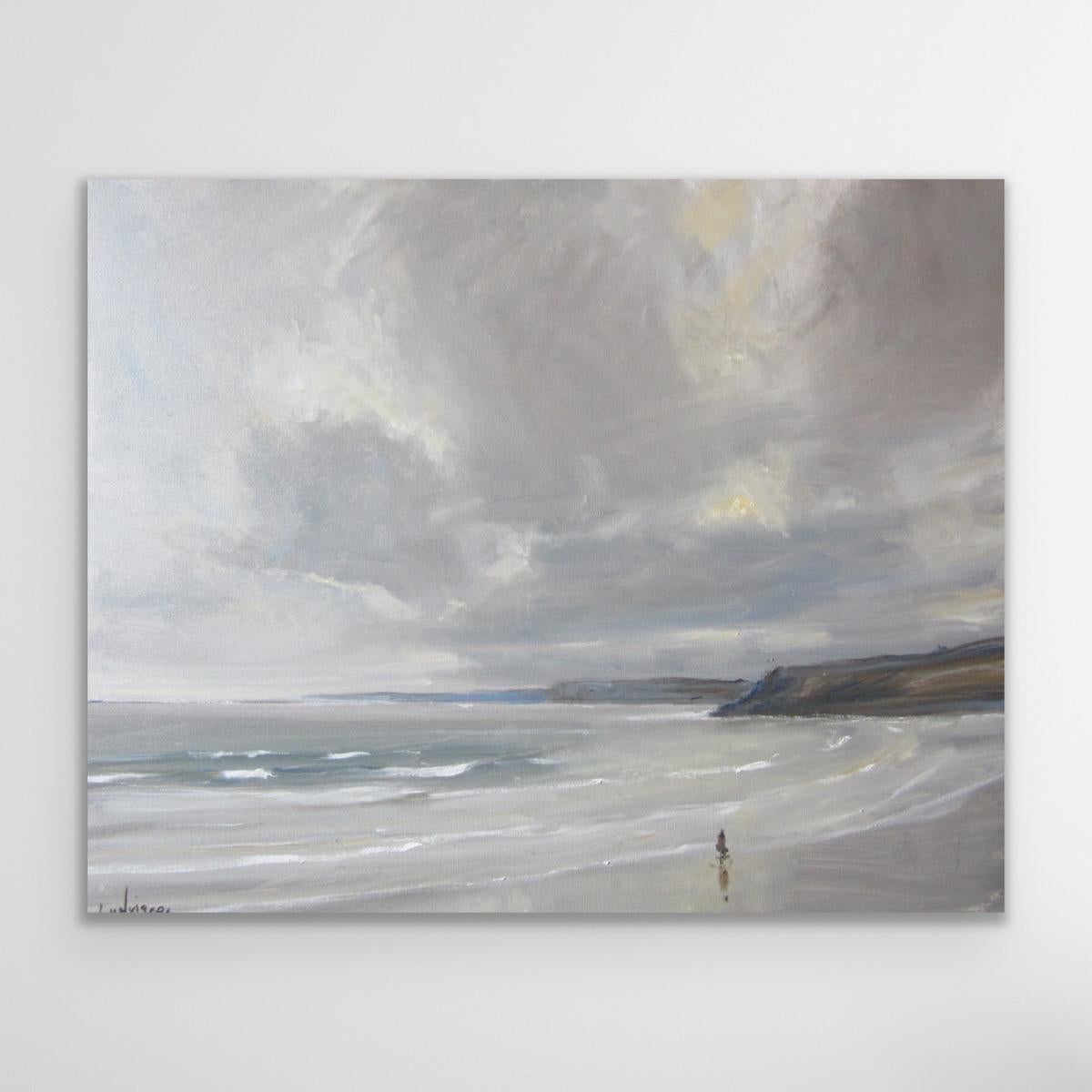 Pintado desde el paseo marítimo con vistas a la playa de Scarborough en un día gris y frío. No hay nada como un poco de gris de Yorkshire.

INFORMACIÓN ADICIONAL:
Óleo sobre lienzo
61 Al x 76 An x 2 Pr cm (24,02 x 29,92 x 0,79 pulg.)
Se vende sin