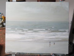 Scarborough, Nov 15, Seascape Painting, Yorkshire Art, UK Art, Affordable