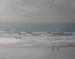 Scarborough, 15 novembre, peinture de paysage marin, Yorkshire Art, UK Art, Affordable