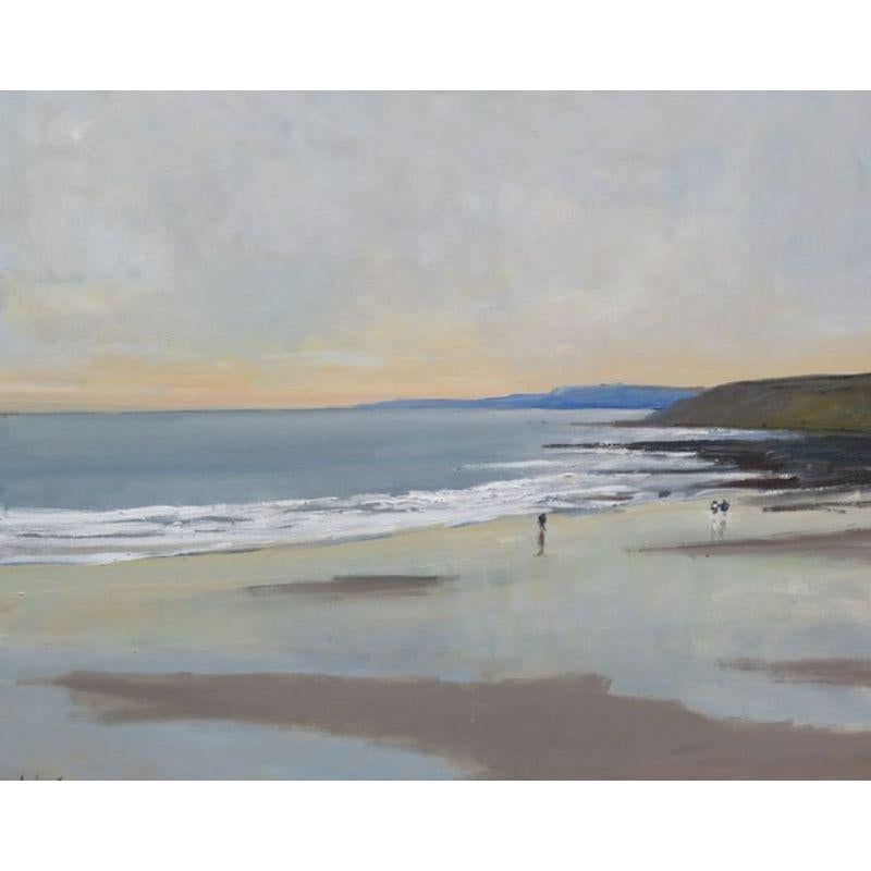 Scarborough, Sept 30, Malcom Ludvigsen, Seascape Painting, Yorkshire Art, UK Art