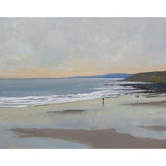 Scarborough, Sept 30, Malcom Ludvigsen, Seascape Painting, Yorkshire Art, UK Art