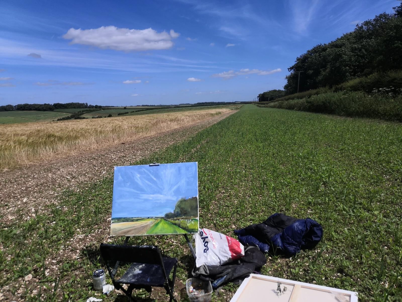 Dipinto da Cattle Hill, vicino a Pocklington, nelle Yorkshire Wolds

INFORMAZIONI AGGIUNTIVE:

Olio su tela
61 H. x 76 L. x 2 P. cm (24,02 x 29,92 x 0,79 pollici)
Venduto senza cornice

Dimensioni dell'immagine: 
Altezza: 61 cm (24.02 in)