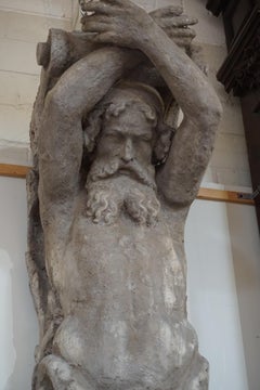 Male Caryatid Statue