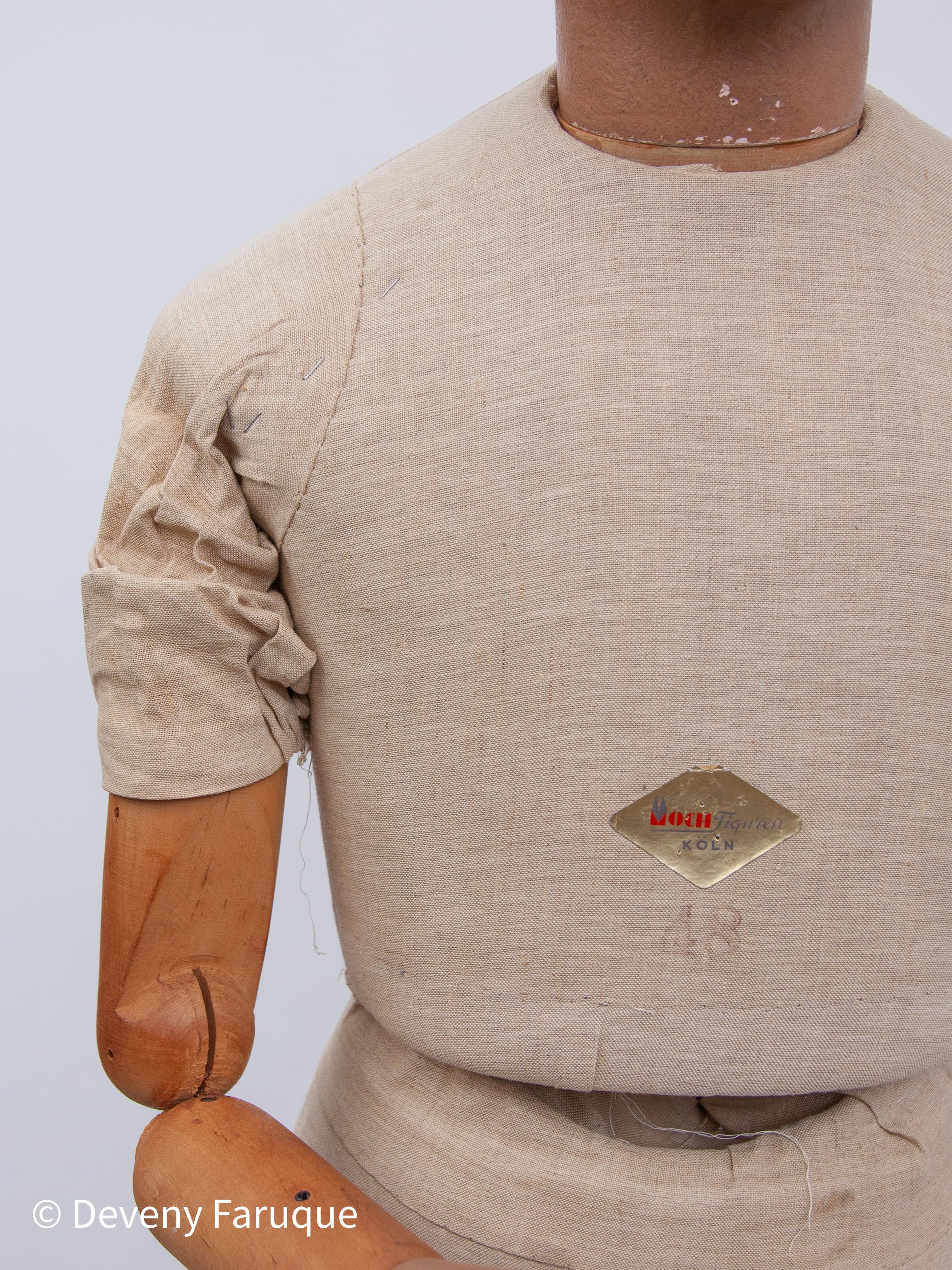 Male Mannequin entworfen von Moth Figuren, Deutschland, 1930er Jahre im Angebot 4
