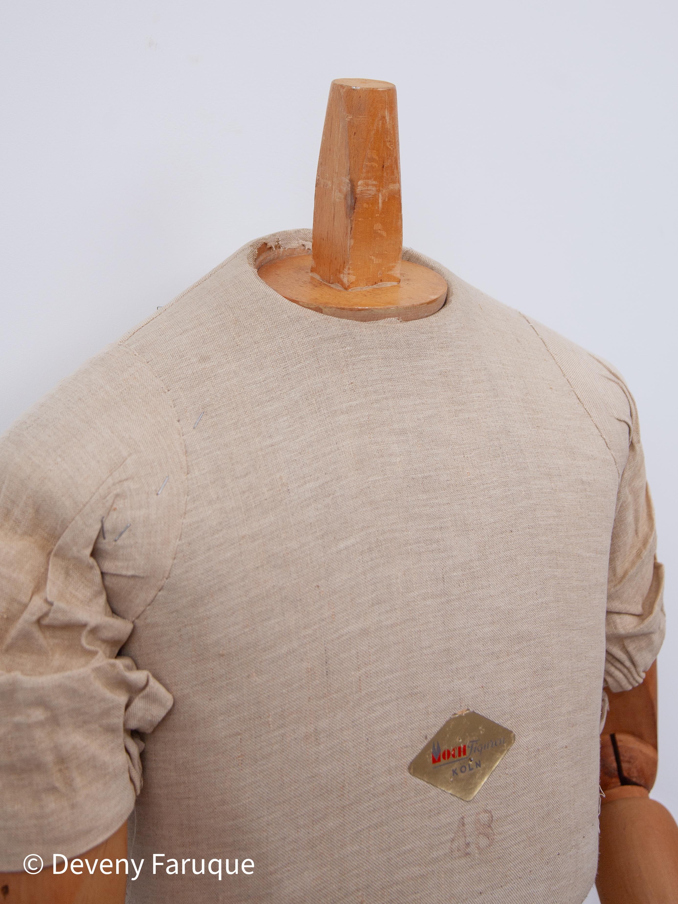Male Mannequin entworfen von Moth Figuren, Deutschland, 1930er Jahre im Angebot 7