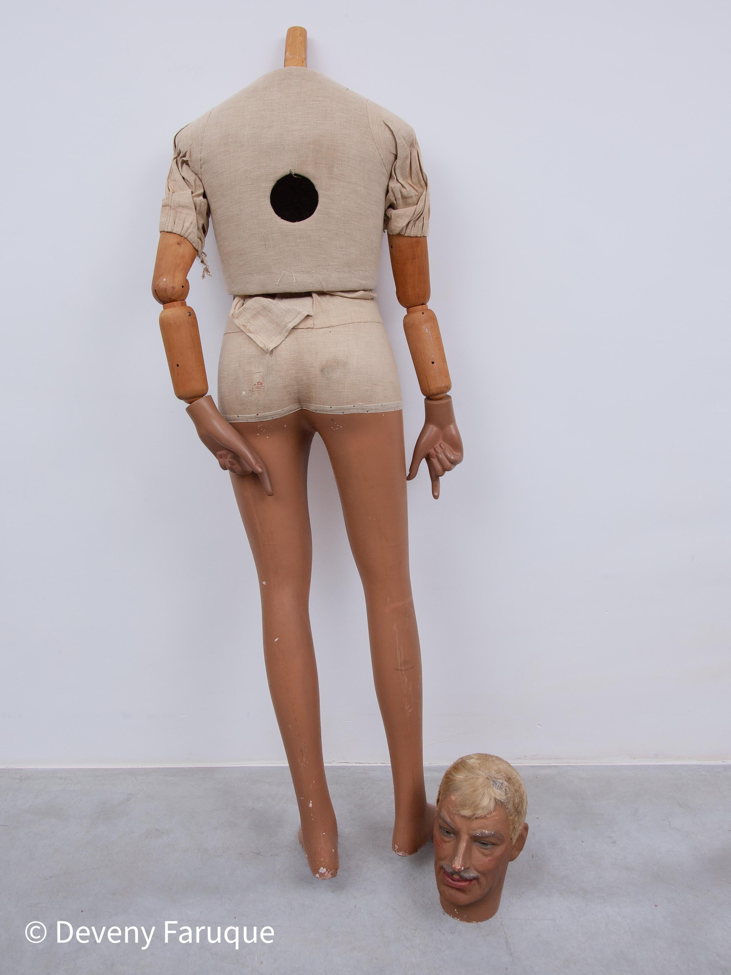 Male Mannequin entworfen von Moth Figuren, Deutschland, 1930er Jahre im Angebot 10