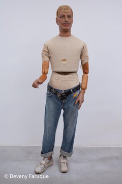 Mannequin masculin conçu par Moth Figuren, Allemagne, années 1930