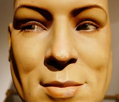 Male Mannequin Head for Millinery or Store Display