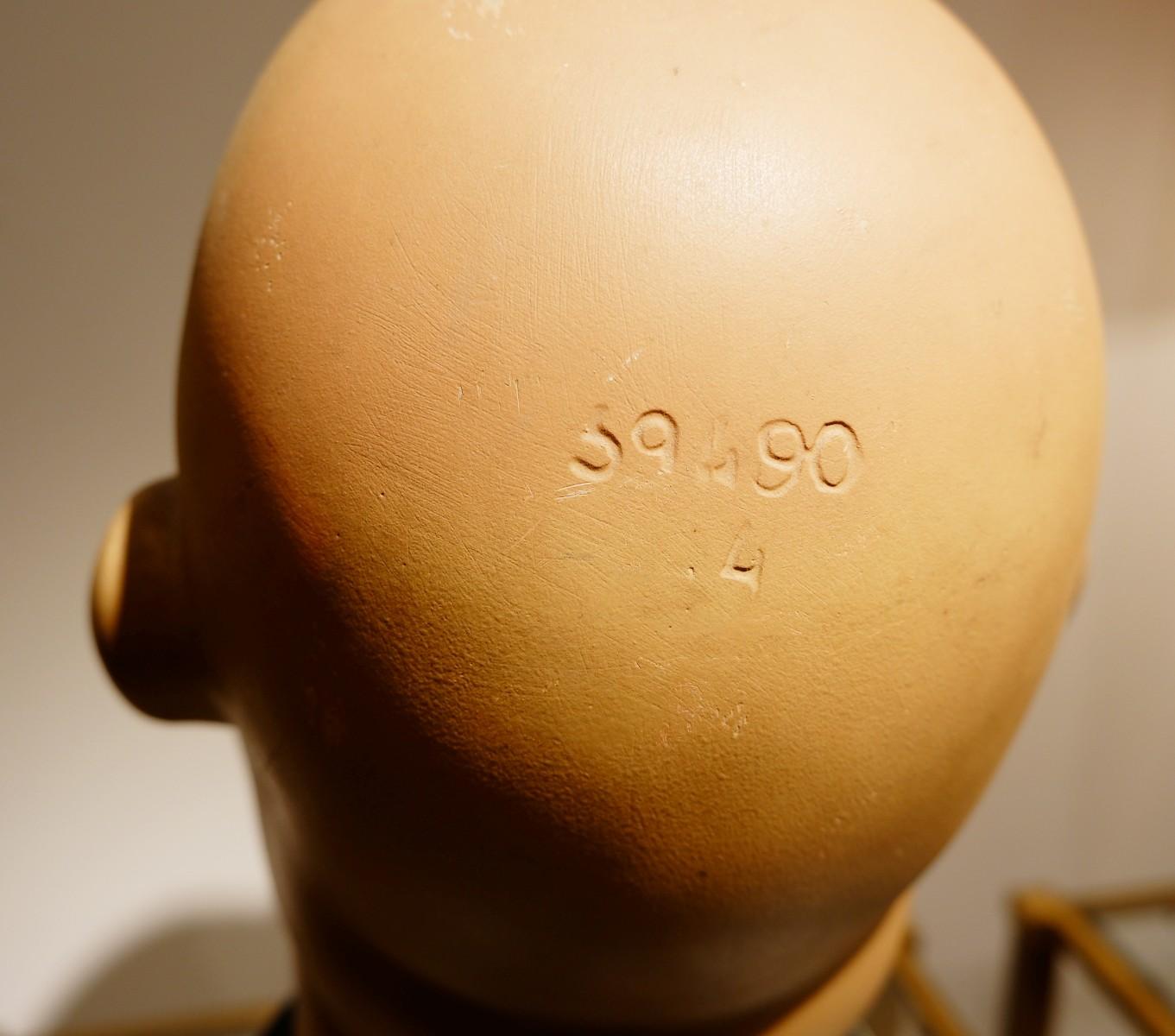 männlicher Mannequin-Kopf für Millinery oder Aufbewahrungsraum im Zustand „Gut“ im Angebot in Brussels , BE