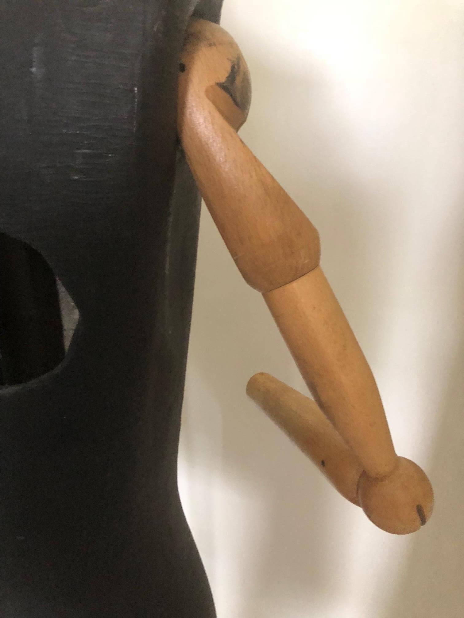  Model Bust Mannequin Torso w Articulated Arms, Moch Figuren, Koln, Germany For Sale 9