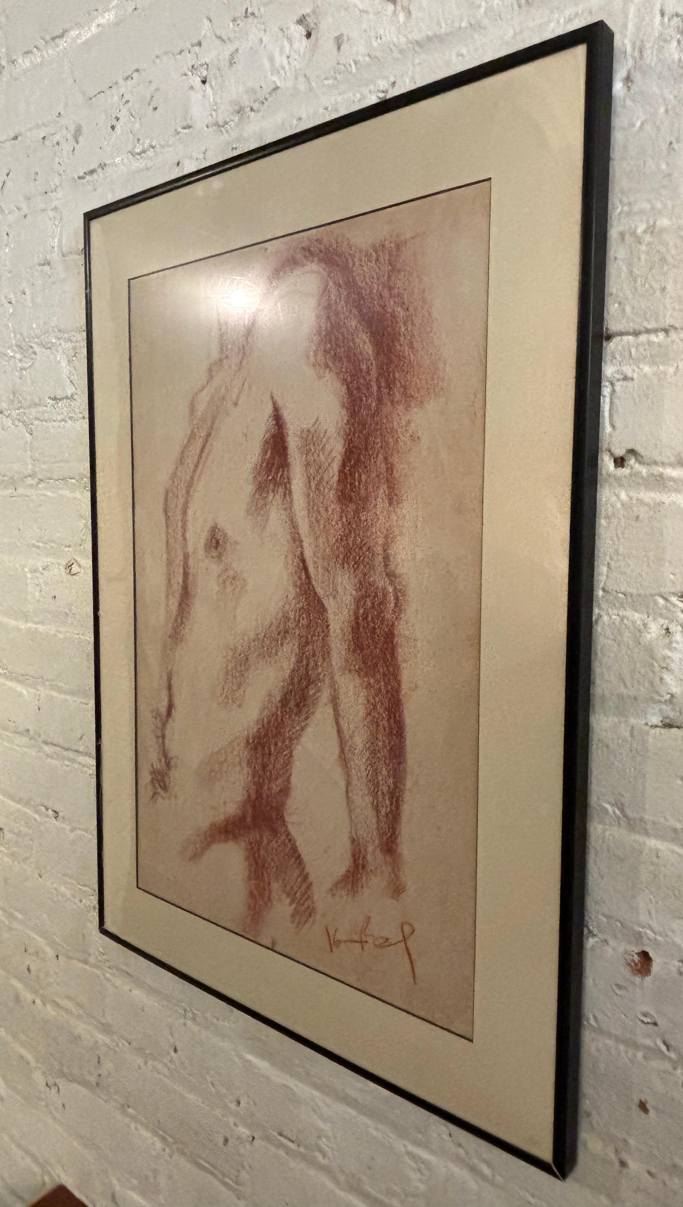 Disegno di nudo maschile in vendita 4