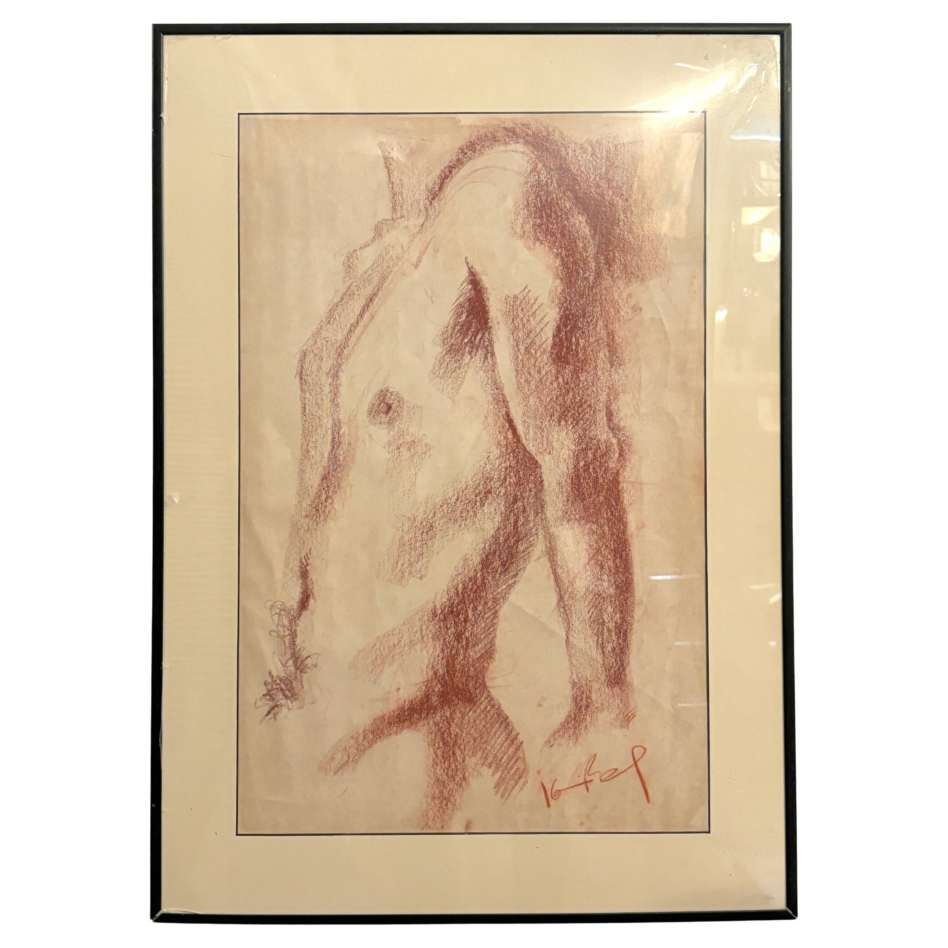 Disegno di nudo maschile