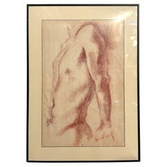 Dibujo de desnudo masculino