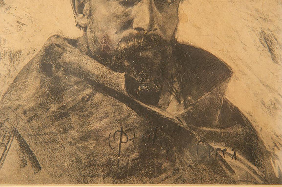19th Century Male Portrait For Sale