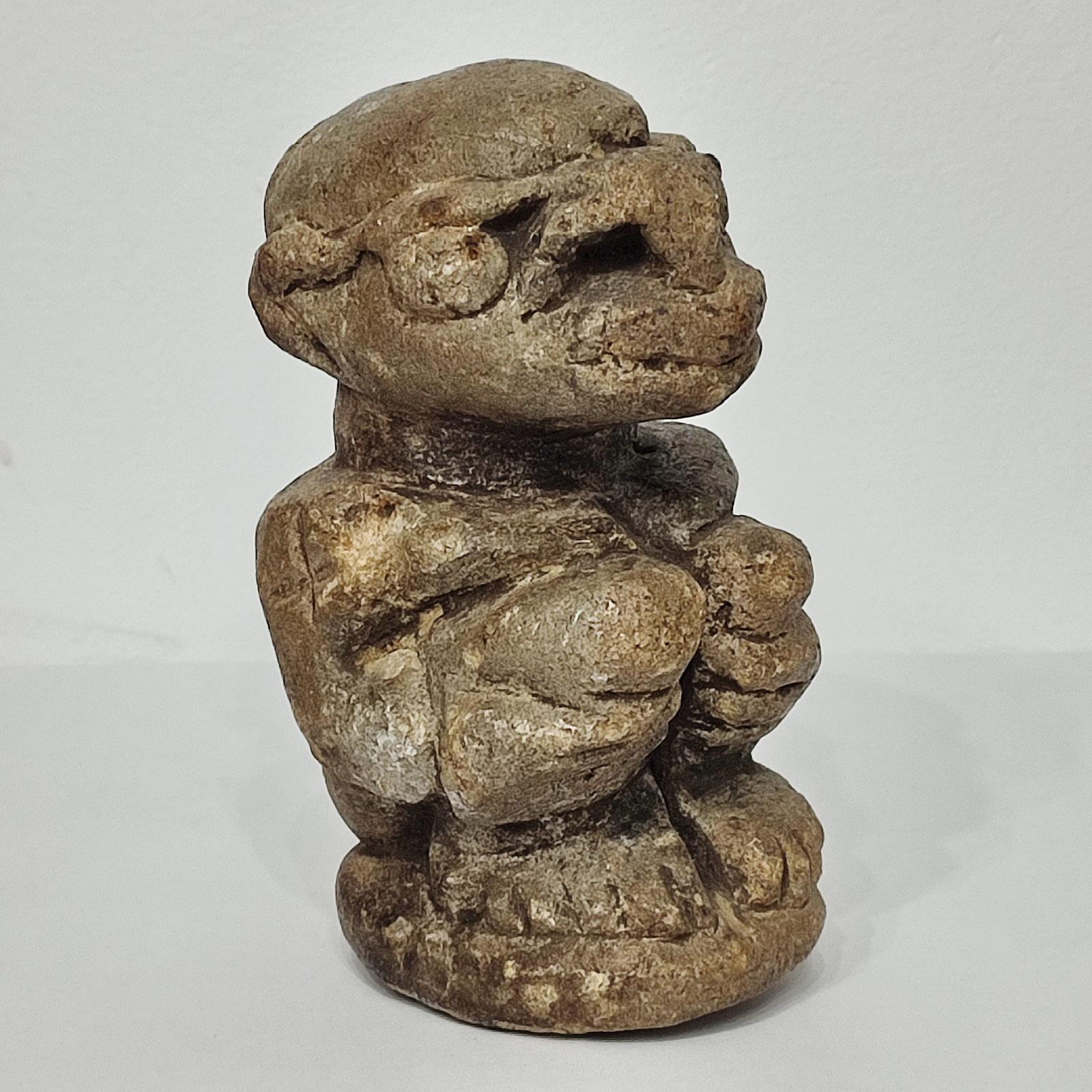 Sierra Leonean Male Stone Figure 